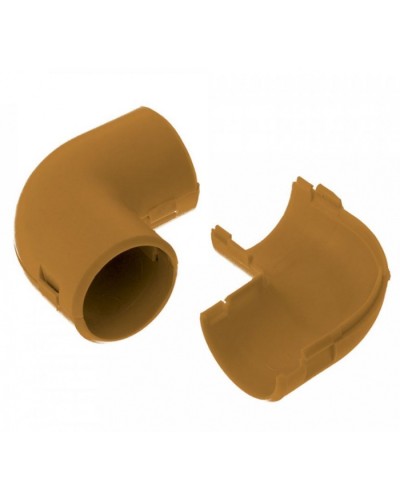 Соединитель угловой разборный бук д25 (30шт/480шт уп/кор) Промрукав (PR13.0285) в Ногинске Повороты, муфты, тройники Pintop.ru