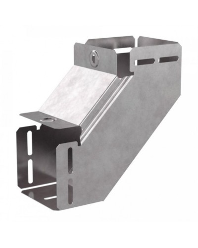 Угол вертикальный внутренний 90 градусов с крышкой Стандарт 100х100 Промрукав (PR16.0526) в Ногинске Аксессуары для кабель-канала Pintop.ru