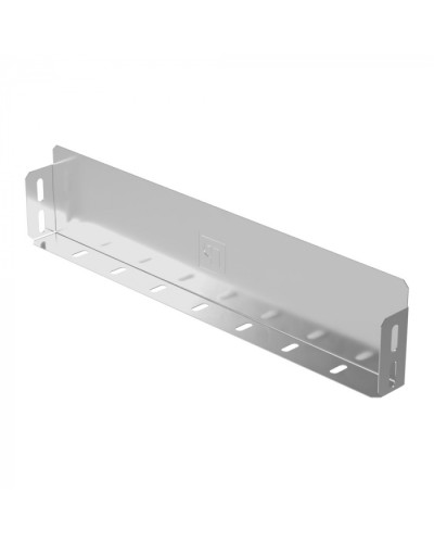 Заглушка лотка Стандарт INOX (AISI 304) 400х80 Промрукав (PR16.2486) в Ногинске Аксессуары для лотков Pintop.ru