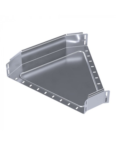 Угол горизонтальный 45 градусов Стандарт INOX (AISI 316) 500х100 Промрукав (PR16.3451) в Ногинске Аксессуары для лотков Pintop.ru