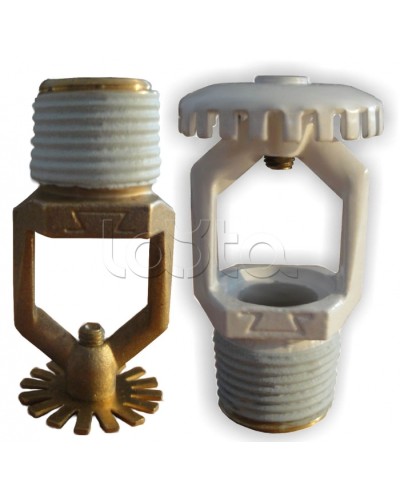 Ороситель дренчерный водяной и пенный Спецавтоматика ДУО0-РНд0,60-R1/2/В3-SР-К115 (белый) (RAL 9016) в Ногинске Оросители Pintop.ru