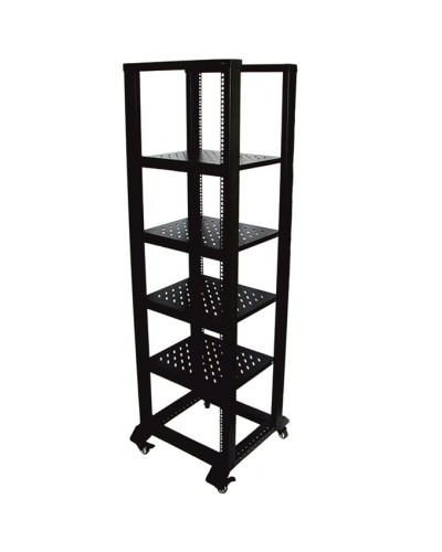 Стойка открытая 19 (комплект на 5 приборов) ТРОМБОН СО-224-5 в Ногинске Система оповещения и трансляции Pintop.ru