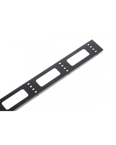 Органайзер кабельный вертикальный для стойки внешний с окнами 33U ЦМО ВКО-СТК-33-9005 в Ногинске Кабельные органайзеры Pintop.ru