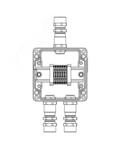 TBE-A-12-(6xCBC.2)-2xKA2MHK(A)-1xKA2MHK(C)1Ex e IIC Т5 Gb / Ex tb IIIC T95°C Db IP66 DKC (1201.121.22.121B) в Ногинске Комутационные взрывозащищенные коробки Pintop.ru