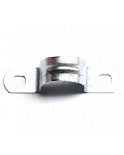 Держатель оцинкованный двусторонний д.63мм 53362ДКС в Ногинске Держатели, клипсы, скобы Pintop.ru