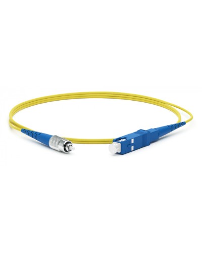 Патч-корд волоконно-оптический Hyperline FC-S2-9-FC/UR-FC/UR-H-15M-LSZH-YL в Ногинске Патч-корды оптические Pintop.ru