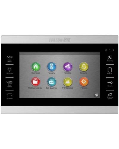 Видеодомофон Falcon Eye FE-70 ATLAS HD (Black) XL в Ногинске Абонентские видеоустройства Pintop.ru