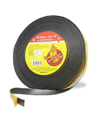 Лента термоуплотнительная ОгнезаОГНЕЗА-ЛТУ 1,5*20 мм., рулон 35 пог.м. в Ногинске Дополнительное оборудование пожаротушения Pintop.ru