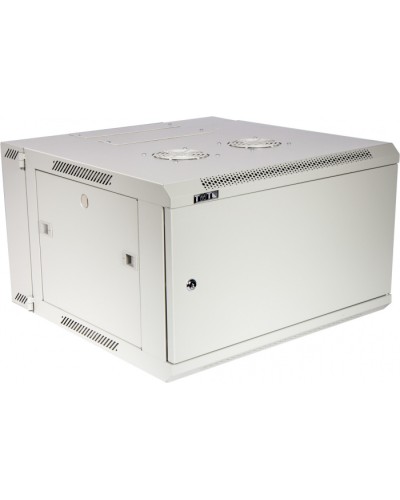 Шкаф настенный серии Pro, 3-секционный, 12U 600x600, металлическая дверь TWT-CBW3M-12U-6x6-GY в Ногинске Аксессуары для стоек и шкафов Pintop.ru