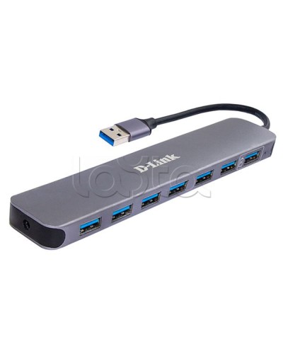 Концентратор с 7 портами USB 3.0 D-Link DUB-1370/B2A в Ногинске Дополнительное оборудование для сетей Pintop.ru