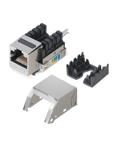 Вставка Cabeus KJ-RJ45-Cat.5E-SH-90 в Ногинске Модули Keystone Pintop.ru