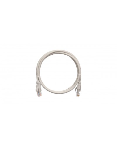 Шнур коммутационный 2хRJ45/8P8C, U/UTP, 4 пары, Кат.5е, LSZH, серый (1м) NIKOMAX NMC-PC4UD55B-010-C-GY в Ногинске Патчкорды (медные) Pintop.ru