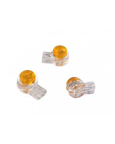 зажим соединительный скотч-лок, жила 0,4-0,7мм, (25 шт) Cabeus (KT1-UY) в Ногинске Коннекторы и разъемы Pintop.ru