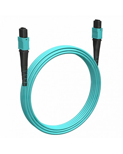 Кабельная сборка MPO(F) -MPO(F)-12 волокон 50/125 OM3, 5 m Cabeus (FOP-50-OM3-12-MPO(F)-12-MPO(F)-B-5m) в Ногинске Кабельные сборки (оптические) Pintop.ru