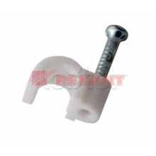 Крепеж кабеля круглый 5мм (10шт/уп) REXANT 07-4005