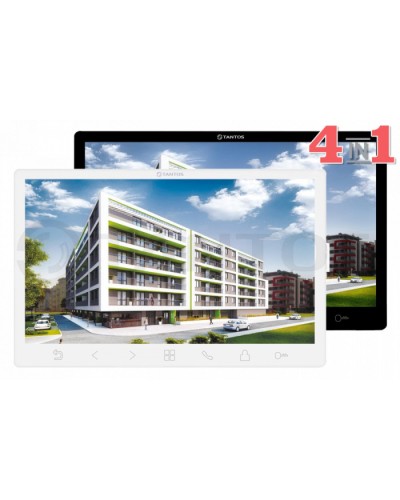 Монитор Tantos Sherlock HD SE (White) VZ в Ногинске Абонентские IP устройства Pintop.ru