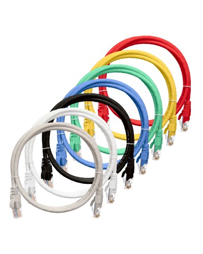 Шнур коммутационный 2xRJ45/8P8C UTP кат.5e (NMC-PC4UD55B-005-GY) NIKOMAX (0.5 м) в Ногинске Патчкорды (медные) Pintop.ru