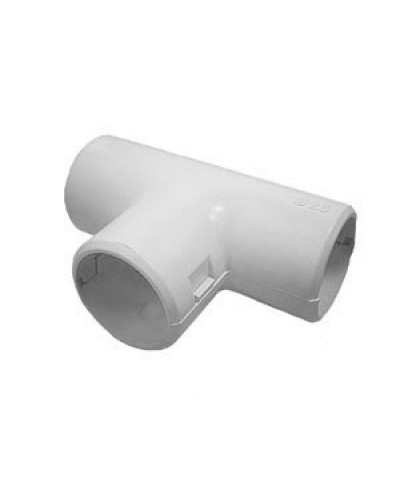TI16G Тройник (2 част.) для труб D16мм, белый (1уп = 25шт)Экопласт (41316-25W) в Ногинске Аксессуары для кабель-канала Pintop.ru