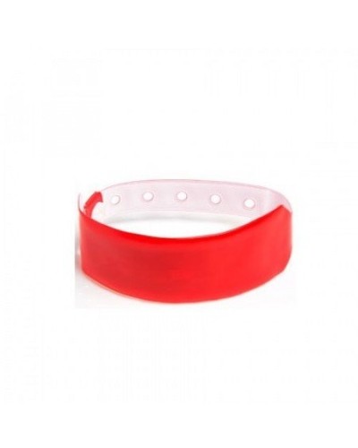 Браслет IronLogic IL-25MR, одноразовый, мягкий ПВХ (красный) в Ногинске Оптовые идентификаторы Pintop.ru