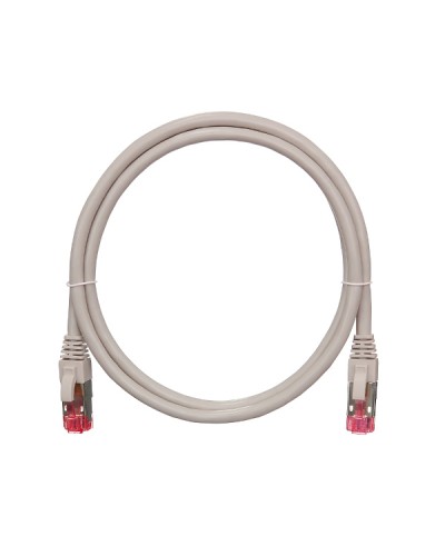 Шнур коммутационный 2хRJ45/8P8C S/FTP кат.6 (NMC-PC4SE55B-100-C-GY) NIKOMAX (10 м) в Ногинске Патчкорды (медные) Pintop.ru