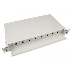 Бокс оптический 19" на 8SC портов Cabeus ODF-19-8-SC