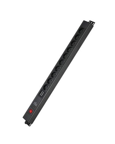 Блок распределения питания вертикальный для 19 шкафов DKC R5VSH10SWOPAM в Ногинске Блоки розеток Pintop.ru