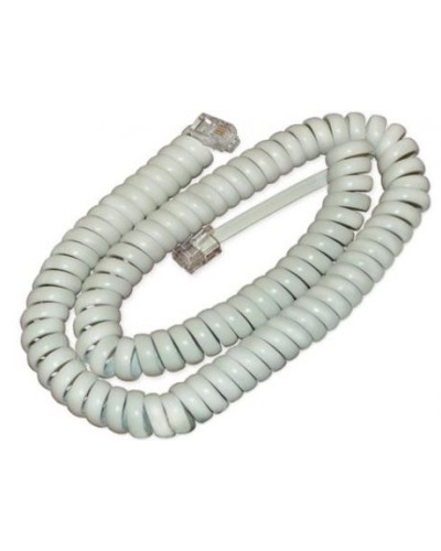 Шнур витой трубочный телефонный белый 2 м (10шт/уп) REXANT 18-2021 в Ногинске Патч-корды и пигтейлы Pintop.ru