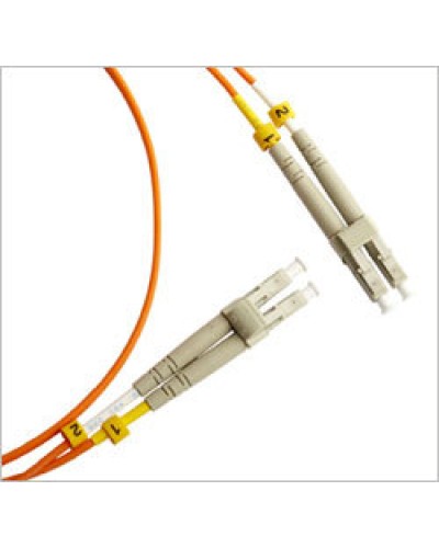 Патч-корд оптический LSZH, дуплексный, LC/PC-LC/PC, MM 50/125, 1м LANMASTER LAN-2LC-2LC/OM2-1.0 в Ногинске Патч-корды и пигтейлы Pintop.ru