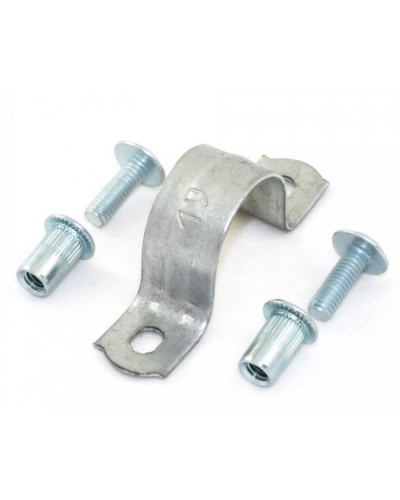 Комплекты для крепления ОКЛ с использованием винта, заклепки и скобы СМД 21-22 (100 шт) Промрукав (PR08.5032) в Ногинске Держатели, клипсы, скобы Pintop.ru