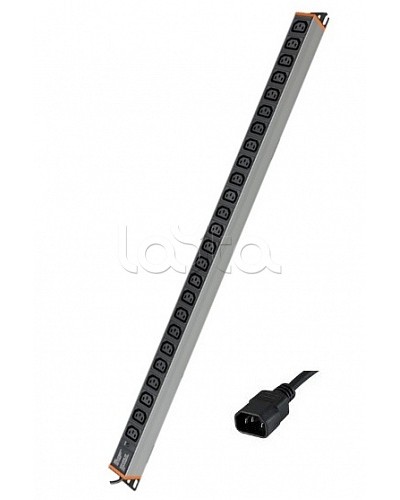 Блок распределения питания вертикальный для 19 шкафов DKC R5VIEC24PIC14 в Ногинске Аксессуары для стоек и шкафов Pintop.ru