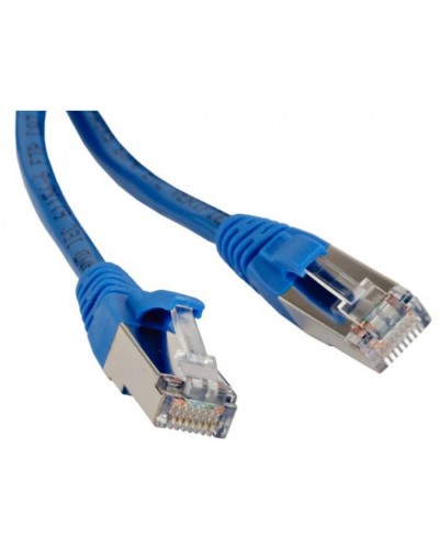 Патч-корд F/UTP Hyperline (PC-LPM-STP-RJ45-RJ45-C5e-20M-LSZH-BL) в Ногинске Патчкорды (медные) Pintop.ru