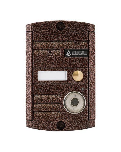 Видеопанель вызывная накладная цветная на 1 абонента с TM-считывателем Activision AVP-451 TM (PAL, медь) в Ногинске Вызывные видеопанели малоабонентные Pintop.ru