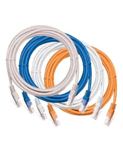 Шнур коммутационный NETLAN U/UTP 4 пары, Кат.5е (Класс D), 100МГц, 2хRJ45/8P8C, T568B, заливной, многожильный, BC (чистая медь), PVC нг(B), белый, 0,5м, уп-ка 10шт. NETLAN EC-PC4UD55B-BC-PVC-005-WT-10 в Ногинске Патчкорды (медные) Pintop.ru