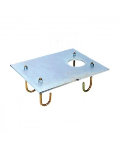 Пластина монтажная с анкерами для шлагбаумов 617 серии Faac 490095 в Ногинске Запчасти для шлагбаумов и автоматики Pintop.ru