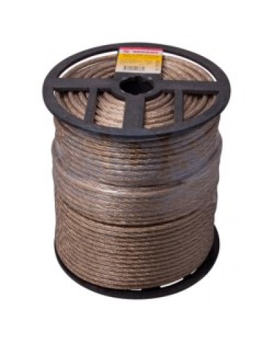 Трос стальной в ПВХ изоляции d5 мм (100 м) REXANT 09-5250 в Ногинске Крепежные изделия Pintop.ru