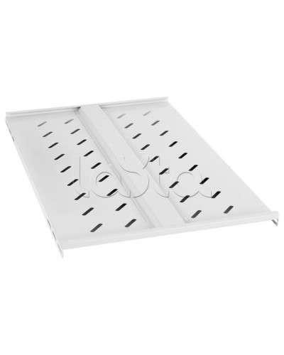 Полка 19 перфорированная глубиной 400 мм, усиленная до 100кг Cabeus SH-J018-FC-600m-100KG в Ногинске Полки для шкафов и стоек Pintop.ru