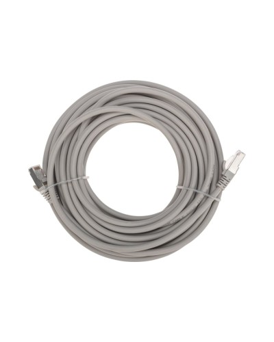 Патч-корд S/FTP, CAT 6A (10G), RJ45-RJ45, 28AWG, LSZH, серый, 10м REXANT 02-0390-10 в Ногинске Патчкорды (медные) Pintop.ru