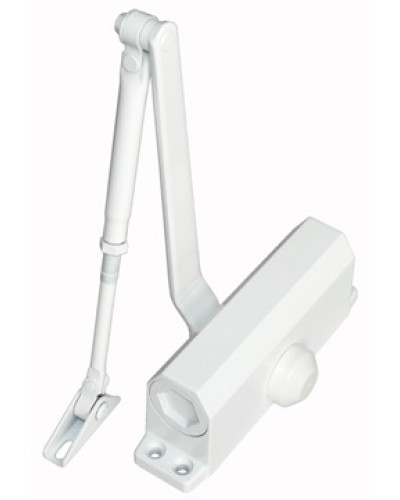 Доводчик двери c тягой EN 3-6, 40 - 130 кг Smartec ST-DC036BCDA-WT в Ногинске Доводчики Pintop.ru