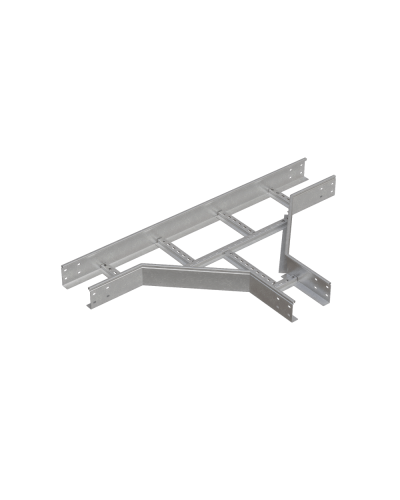 Т-отвод лестничный 100х500х1,2 мм INOX304 N КМ-Профиль (LTD100-500-1.2 INOX304 N) в Ногинске Аксессуары для лотков Pintop.ru