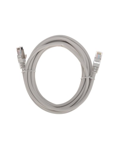 Патч-корд S/FTP, CAT 6A (10G), RJ45-RJ45, 28AWG, LSZH, серый, 3м REXANT 02-0390-3 в Ногинске Патчкорды (медные) Pintop.ru