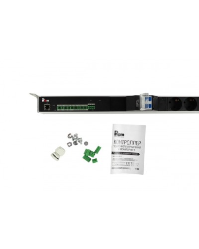 Блок силовых розеток с контроллером REM R-MC1-32-6x2S-A-1420-K в Ногинске Блоки розеток Pintop.ru