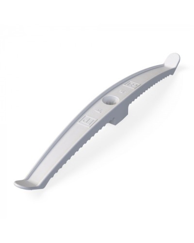 Держатель кабеля двусторонний для прямого монтажа в гофроящике белый (100 шт/кор) Промрукав (PR13.0486) в Ногинске Аксессуары для кабель-канала Pintop.ru