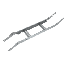 Вертикальный шарнирный угол 100х500х1,2 мм "Быстрый монтаж" HD85 КМ-профиль (LSHLS100-500-1.2 HD85)