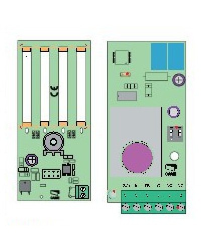 Плата RX DIW01 DBC01 Came 119RIR252 в Ногинске Запчасти для шлагбаумов и автоматики Pintop.ru