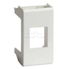 Адаптер для информационных разъемов REICHLE - DE-MASSARI, «Viva», 1 мод., белый DKC 45009