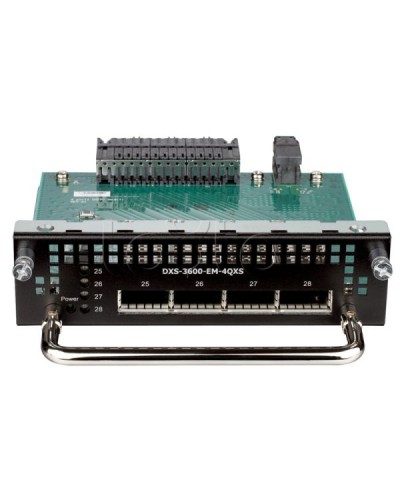 Модуль расширения с 4 портами 40G QSFP+ D-Link DXS-3600-EM-4QXS/A1A в Ногинске Маршрутизаторы, Роутеры и Точки Доступа Pintop.ru