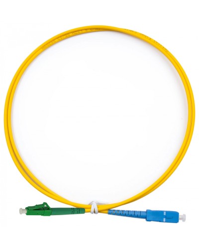 Шнур оптический simplex LC/APC-SC/UPC 9/125 SM 1,5 м LSZH Cabeus FOP(s)-9-LC/APC-SC/UPC-1,5M в Ногинске Патч-корды оптические Pintop.ru