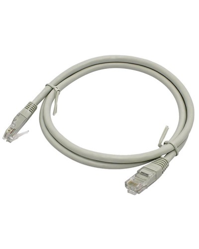 Шнур коммутационный U/UTP категория 5e PVC 5,0 м, серый DR-180015 - Datarex в Ногинске Патчкорды (медные) Pintop.ru