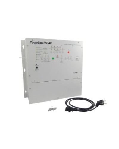 Прибор управления Тромбон ПУ-4К (200 Вт) в Ногинске 19 оборудование (рэковое/стоечное) Тромбон Pintop.ru