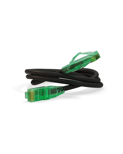 Патч-корд Hyperline PC-LPM-UTP-RJ45-RJ45-C6a-1M-LSZH-BK в Ногинске Патчкорды (медные) Pintop.ru